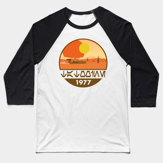 Tatooine Native Baseball T-Shirt by PopCultureShirts